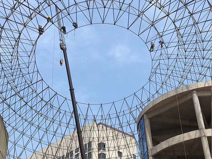 德令哈网架螺栓球加工流程